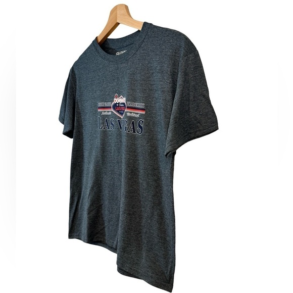 Las Vegas Dark Gray T-Shirt Juniors Size Large ☀️ - Picture 3 of 9